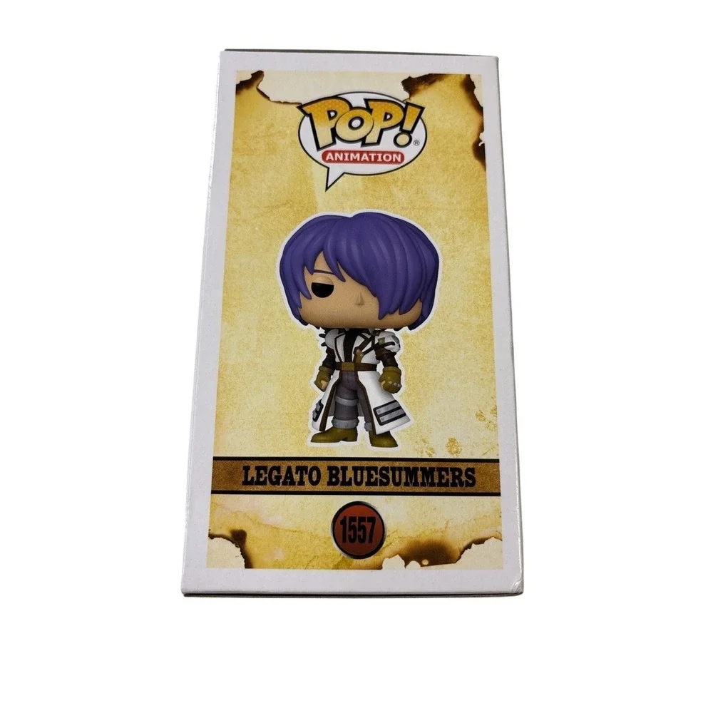 Funko Pop! Animation Trigun Legato Bluesummers #1557 Vinyl Figure New
